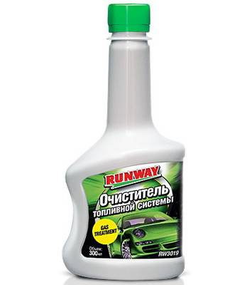 Очиститель топливной системы 300мл (RUNWAY) (12)