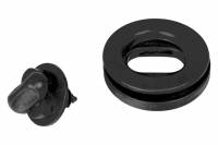 Фиксатор для ковров универсальный (с саморезом) черный (Airline)