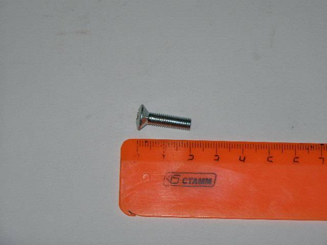 Винт М5*20 полупотай кожуха руля (все модели ВАЗ), зеркала (Нива) (уп.10 шт) (БелЗАН)