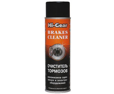 Очиститель тормозов, механизмов сцепления и электрооборудования 410г аэрозоль (HI-GEAR)