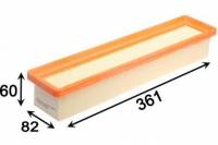 Фильтр воздушный Renault Sandero 1.2 Sakura A2539 Фильтр воздушный Renault Sandero 1.2 Sakura A2539