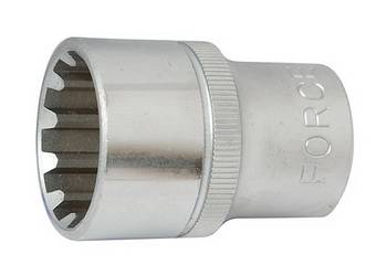 Головка торц. Spline 1/2" 18мм (Force)
