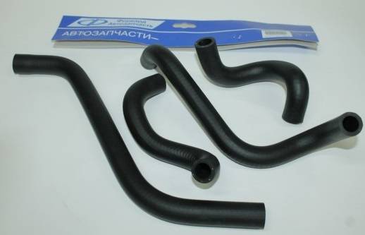 Патрубок печки ВАЗ 2108-099 инжектор 4шт (Форвард)