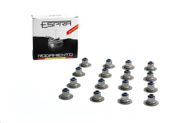 Колпачки маслосъемные Renault Logan Sandero 16 кл. (к-т 16шт) (Espra)