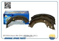 Колодка торм. Hyundai Solaris Kia Rio III задн. /барабанные/ (AMD)