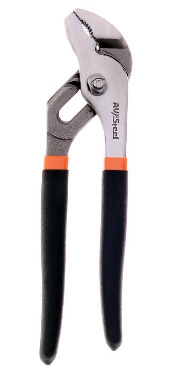 Клещи переставные 160мм (AV Steel)