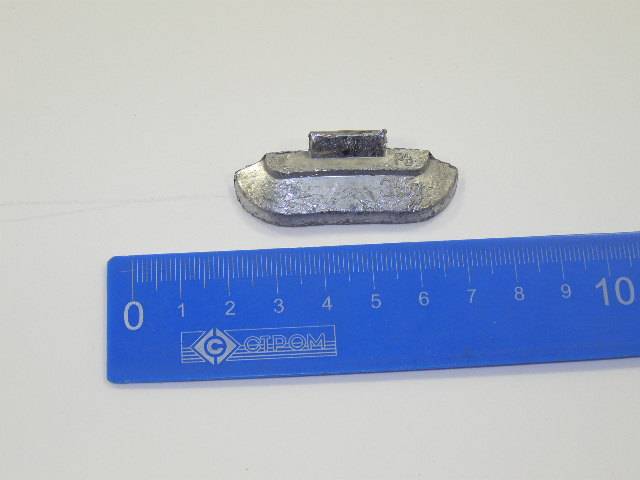 Грузик набивной на штампованный диск (St) 30г (100 шт) (Гефест)