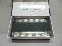 Фары доп.  дневные ходовые огни DRL-238 5 диодов 190х30мм  2шт (30)