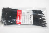 Хомут-стяжка нейлон 5.0*200 мм. черная (в 1 уп. 100 шт.!) (REXANT)