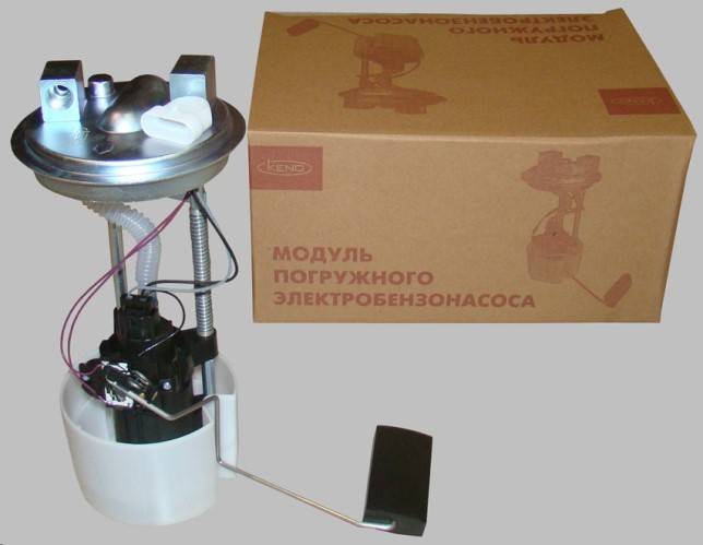 Бензонасос УАЗ 315195 ХАНТЕР KENO ЕВРО-2 погружной модуль (штуцера с резьбой)