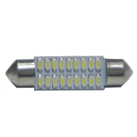 Светодиодная лампа C10W (SJ) 18SMD 3014 39мм (skyway) Светодиодная лампа C10W (SJ) 18SMD 3014 39мм (skyway)