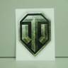 Наклейка "World of TANKS" 12х15см цветная (Россия)
