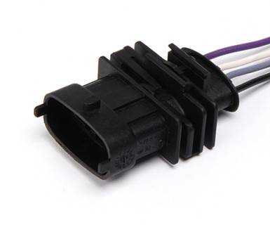 Колодка ГАЗ, УАЗ датчика кислорода Siemens с проводами (Cargen) (15)