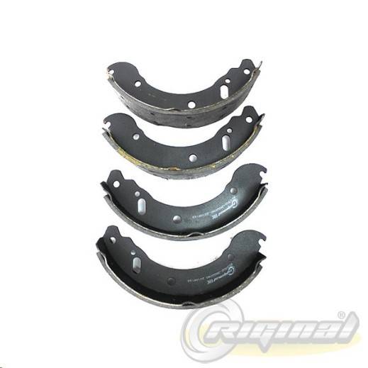 Колодка торм. /Г-3302/ задн. (4 шт) клепан.