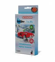 Освежитель (ароматизатор) под сиденье "Super Flower" гель с пробником в ассортименте  (125г) (FOUETTE)