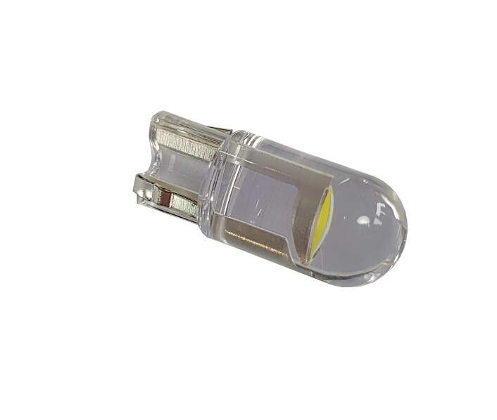 Лампа габарит. 12V W5W T10 1 LED без цок. W2.1x9.5d (NORD YADA)