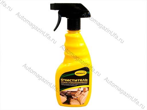 Очиститель кожи, кондиционер Астрохим 500мл спрей АС-855