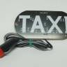 Знак ТАКСИ светодиодный в прикуриватель (19 см)