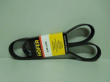 Ремень генератора ЗМЗ-406 с ГУР Evotech 2.7 6-ручьевой (Hofer)