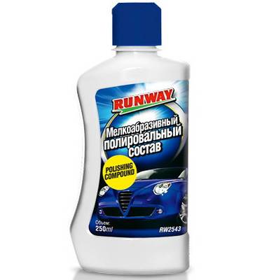Состав полировальный мелкоабразивный 250мл (RUNWAY) (12)