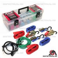 Стяжки груза, резинки для крепления (набор) (RedMark)