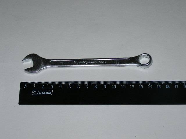 Ключ комб. 11*11 Crv /рожково-накидной/ (Сервис ключ)