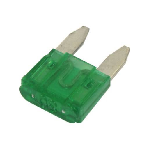 Предохранители MINI 15А /100шт/ (Nord Yada)