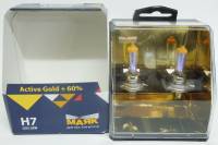 Лампа МАЯК H7-12- 55 +60% (6160) 2800K Active Gold набор из 2шт (Маякавто)