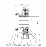 Сцепление в сборе Fiat Ducato 02-- (2.3 JTD) (TRIALLI) Сцепление в сборе Fiat Ducato 02-- (2.3 JTD) (TRIALLI)