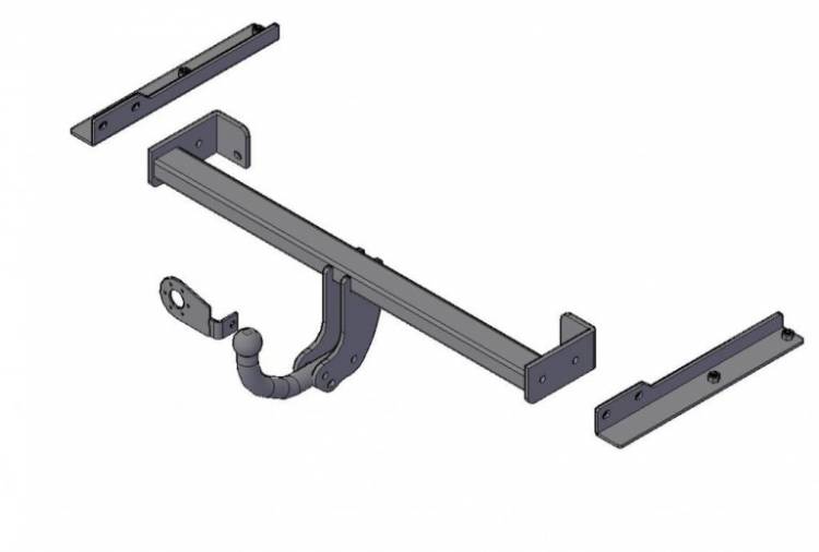 Фаркоп Chevrolet Orlando (2WD) - 2011 г. (с пакетом)