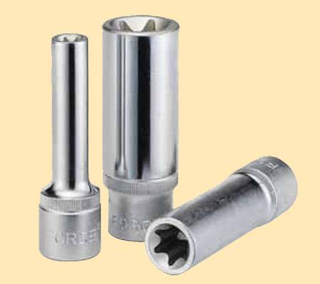 Головка - звездочка 1/2" Е14мм глубокая (Force)