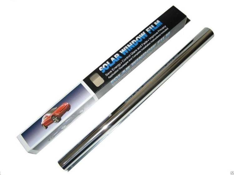 Пленка тонировочная (0,75 х 3м) Silver серебристая (No name)