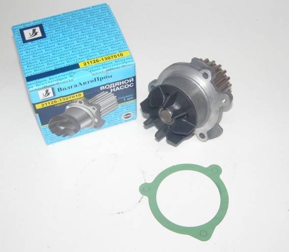 Помпа /2170, 1118/ 16 кл. пласт. крыл. TURBO (ВолгаАвтопром)