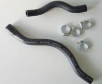 Патрубки печки ВАЗ 2110-12 13--, ВАЗ 2170 Приора 07-- из 2шт с хомутами (ПРАМО)