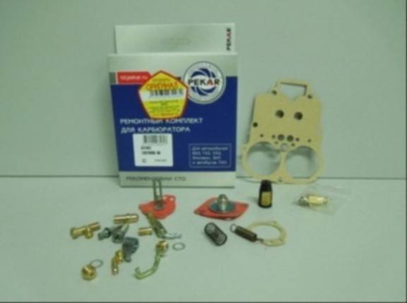 Ремкомплект карбюратора ВАЗ 2106, 21061,2103 (карбюратор 2107 1107010 -10) (Пекар) (12)