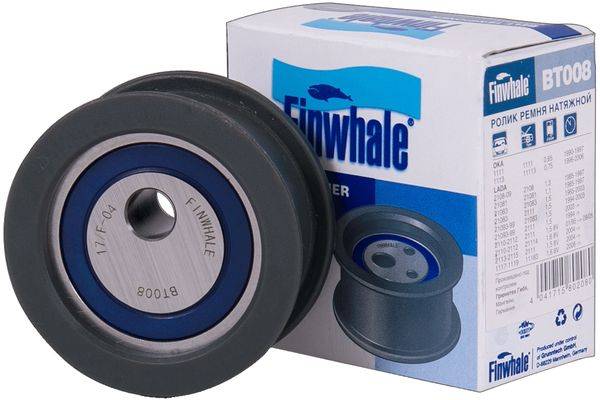 Ролик ГРМ натяж. ВАЗ 2108-099, 2113-15 8кл., 1118 Калина 8кл., ВАЗ 2190 8кл. (FINWHALE)