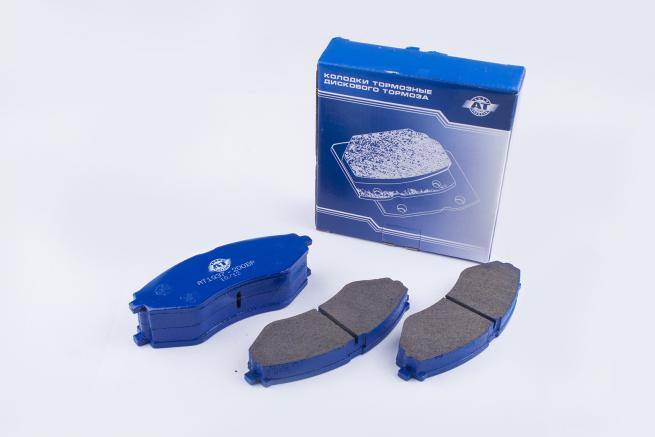 Колодки тормозные Nexia 04-- 14" DOHC, Nubira, Leganza, Aveo перед. (AT) Чехия (12)