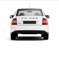 Орнамент на шаблоне PRIORA стиль Порше черный