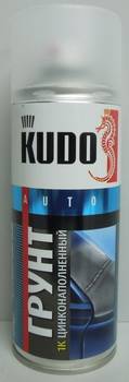 Грунт универсальный серый 520мл аэрозоль с цинком (Kudo) (6)