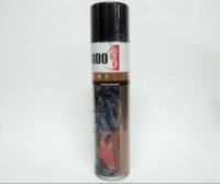 Краска-спрей для гладкой кожи черная 400мл аэрозоль (Kudo)