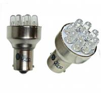 Лампа 1-конт. 24V P21W S25 9 SMD с цок. BA15s (Nord Yada)