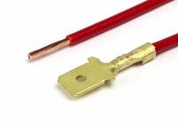 Электроразъем ПАПА (6,3мм) с проводом (Cargen) (10)