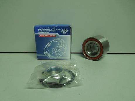 Подшипник ступ. задн. Aveo, Spark 10-- (гайка, стоп. кольцо) (AT) Чехия (42)