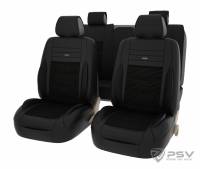 ЧЕХЛЫ-НАКИДКИ 3D "PREMIUM" PSV FLAX (ЧЕРНЫЙ), КОМПЛ.