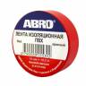 Изолента красная ABRO 19мм*18,2м