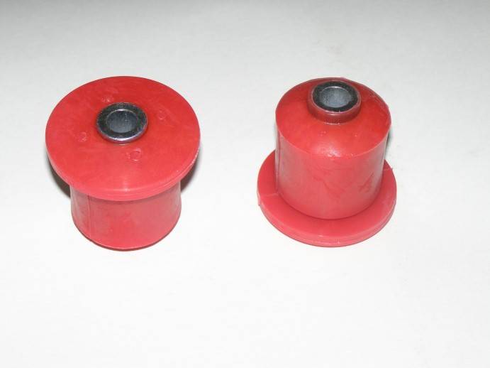 Втулка задней балки /2110/ (сайлентблок) (2 шт) полиуретан (красный) (Форвард)