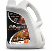 Масло моторное G-Energy Synthetic Active 5w-30 4л Sl/CF синтетика 