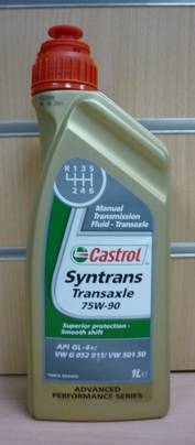 Castrol  Syntrans Transaxle 75w90  GL-4+ (1л)(12шт)  синт. масло для  МКПП