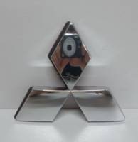 Эмблема "Mitsubishi" 9х8см сферическая (No name)