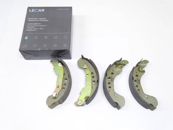 Колодка торм. Nissan Note E11 Renault Clio III 2180 Lada Vesta задн. /барабан./